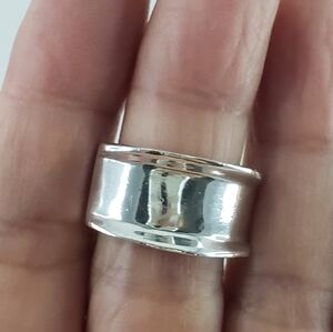 Vintage Wedding Ring 925 Sterling Silver Wedding Ring Sz 6